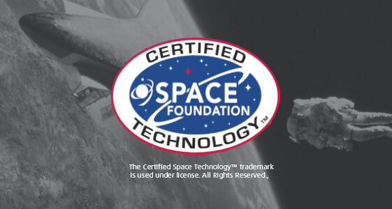 NASA Certified Space Technology.